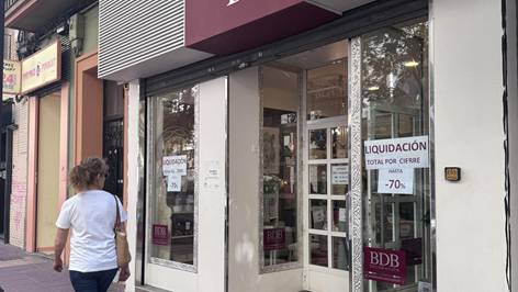 Liquidación por cierre en BDB.
