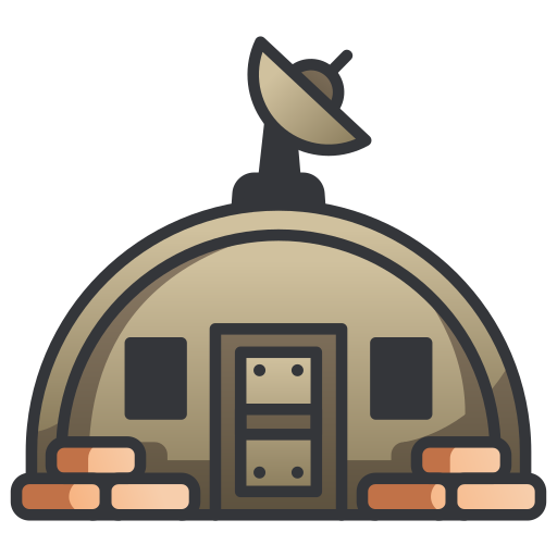 Búnker - Iconos gratis de edificios