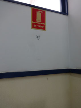 Extintor ausente