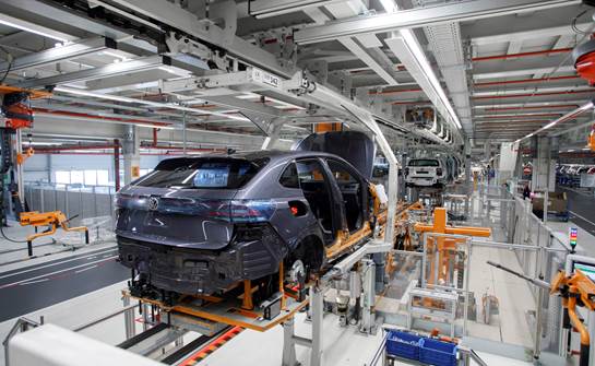 Planta de Volkswagen en Navarra.